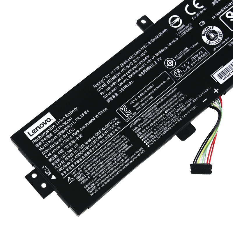 Original Lenovo IdeaPad 310-15IK Laptop Battery –7.6V (30Wh) High Performance & Long-Lasting Power - Image 2